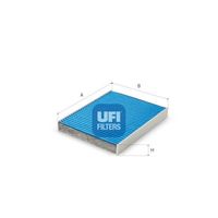 UFI 3411500 - Filtro, aire habitáculo - ARGENTIUM