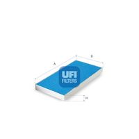 UFI 3429200 - Tipo de filtro: Filtro de partículas<br>Altura [mm]: 30<br>Ancho [mm]: 220<br>para OE N°: 4M0 819 439<br>Longitud [m]: 310<br>Calidad: GENUINE<br>