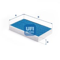 UFI 3421700 - Filtro, aire habitáculo - ARGENTIUM