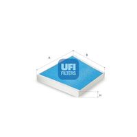 UFI 3413300 - Filtro, aire habitáculo - ARGENTIUM