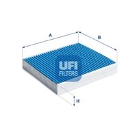 UFI 3415800 - Filtro, aire habitáculo - ARGENTIUM