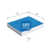 UFI 3413600 - Tipo de filtro: Filtro antipolen<br>Peso [kg]: 0,23<br>Altura [mm]: 34<br>Diámetro interior [mm]: 209<br>Diámetro exterior 1 [mm]: 240<br>Diámetro exterior 2 [mm]: 240<br>