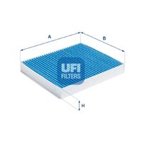 UFI 3411400 - Filtro, aire habitáculo - ARGENTIUM