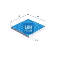 UFI 3411700 - Filtro, aire habitáculo - ARGENTIUM