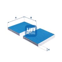 UFI 3423100 - Filtro, aire habitáculo - ARGENTIUM