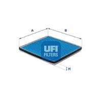 UFI 3439800 - Filtro, aire habitáculo - ARGENTIUM