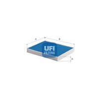 UFI 3446800 - Tipo de filtro: Filtro antipolen<br>Peso [kg]: 0,11<br>Altura [mm]: 20<br>Diámetro interior [mm]: 194<br>Diámetro exterior 1 [mm]: 238<br>Diámetro exterior 2 [mm]: 238<br>