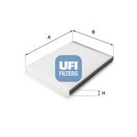 UFI 5304100 - Filtro, aire habitáculo