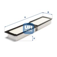 UFI 5305500 - Filtro, aire habitáculo