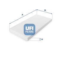 UFI 5307800 - Filtro, aire habitáculo