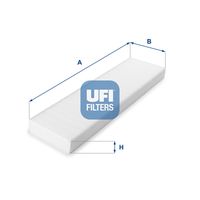 UFI 5315600 - Filtro, aire habitáculo