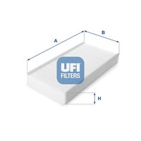 UFI 5322700 - Filtro, aire habitáculo