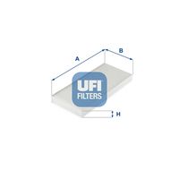 UFI 5332800 - Filtro, aire habitáculo