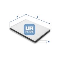 UFI 5322200 - Filtro, aire habitáculo