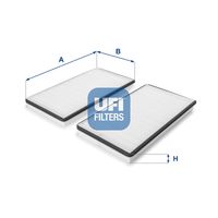 UFI 5322800 - Filtro, aire habitáculo