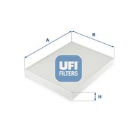 UFI 5331200 - Filtro, aire habitáculo