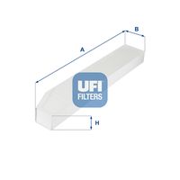 UFI 5325700 - Filtro, aire habitáculo