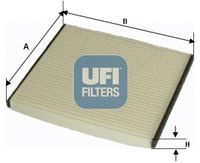 UFI 5318400 - Filtro, aire habitáculo