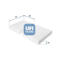 UFI 5322900 - Filtro, aire habitáculo