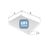 UFI 5333100 - Filtro, aire habitáculo