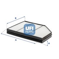 UFI 5345300 - Filtro, aire habitáculo