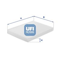 UFI 5344800 - Filtro, aire habitáculo