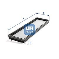 UFI 5343700 - Filtro, aire habitáculo