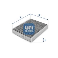 UFI 5411500 - Filtro, aire habitáculo