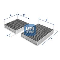 UFI 5416400 - Filtro, aire habitáculo