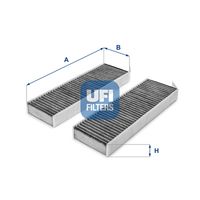 UFI 5417200 - Tipo de filtro: Filtro antipolen<br>Peso [kg]: 0,17<br>Altura [mm]: 30<br>Diámetro interior [mm]: 96<br>Diámetro exterior 1 [mm]: 290<br>Diámetro exterior 2 [mm]: 290<br>