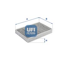 UFI 5419600 - año construcción desde: 11/2003<br>año construcción hasta: 08/2008<br>Tipo de filtro: Filtro de partículas<br>Longitud [mm]: 229<br>Ancho [mm]: 160<br>Altura [mm]: 31<br>Versión con carbón activo (art. n.º): 54.196.00<br>Versión de alta eficiencia con carbón activo (art. n.º): 34.196.00<br>