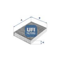 UFI 5424500 - Calefacción / Refrigeración: para vehículos sin filtro de carbón activado<br>Tipo de filtro: Filtro de partículas<br>Longitud [mm]: 220<br>Ancho [mm]: 158<br>Altura [mm]: 30<br>Versión con carbón activo (art. n.º): 54.245.00<br>Versión de alta eficiencia con carbón activo (art. n.º): 34.245.00<br>