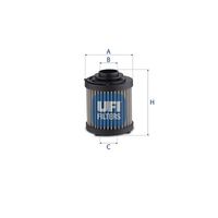 UFI 8306700 - Filtro, sistema hidráulico operador