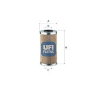 UFI 7622500 - Filtro, sistema hidráulico operador