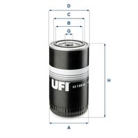 UFI 2315600 - Filtro de aceite