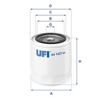 UFI 23.127.04 - Filtro de aceite