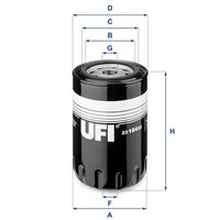 UFI 2316403 - Filtro de aceite