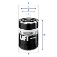 UFI 23.113.00 - Filtro de aceite