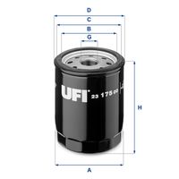 UFI 2317500 - Filtro de aceite