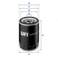 UFI 23.242.00 - Filtro de aceite