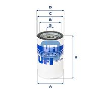 UFI 2325200 - Filtro de aceite