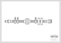 CORTECO 19018131 - Tubo flexible de frenos