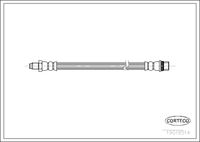 CORTECO 19018514 - Lado de montaje: Eje trasero<br>Longitud [mm]: 253<br>