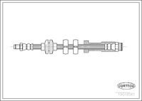 CORTECO 19018561 - Tubo flexible de frenos