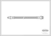 CORTECO 19018567 - Tubo flexible de frenos