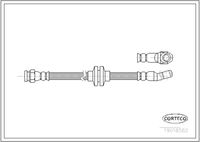 CORTECO 19018582 - Tubo flexible de frenos