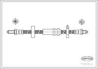 CORTECO 19018591 - Tubo flexible de frenos