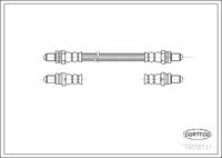 CORTECO 19018737 - Tubo flexible de frenos