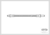 CORTECO 19018774 - Lado de montaje: Eje trasero<br>Longitud [mm]: 295<br>