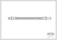 CORTECO 19018775 - Lado de montaje: derecha<br>Longitud [mm]: 283<br>Lado de montaje: delante<br>Lado de montaje: posterior<br>